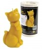 Silicone mould - cat in a scarf - height 10cm